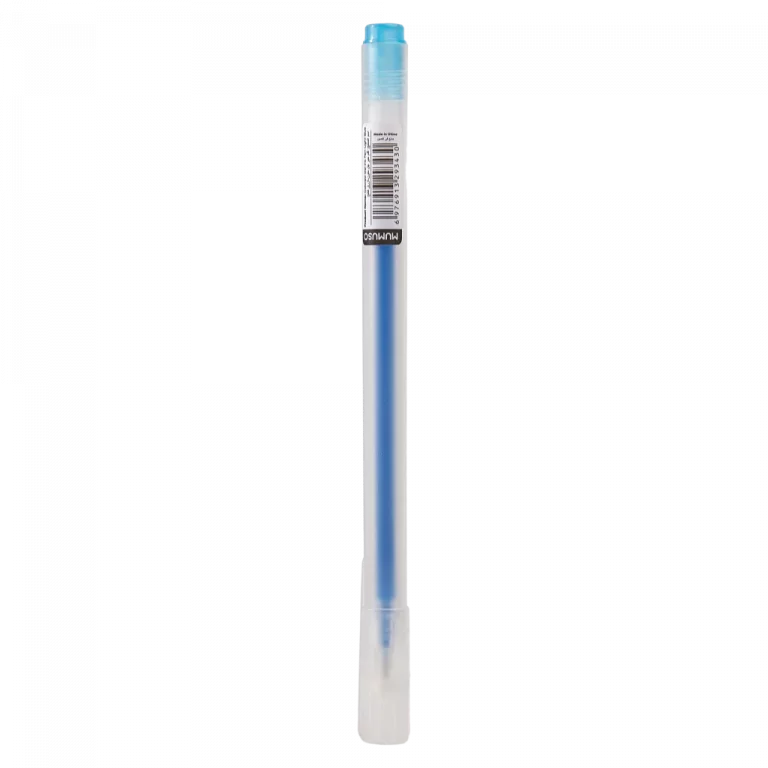 MUMUSO Gel-Tintenstift mit feiner Spitze, hellblau – idealer Gel-Tintenstift für Schule und präzises Schreiben.