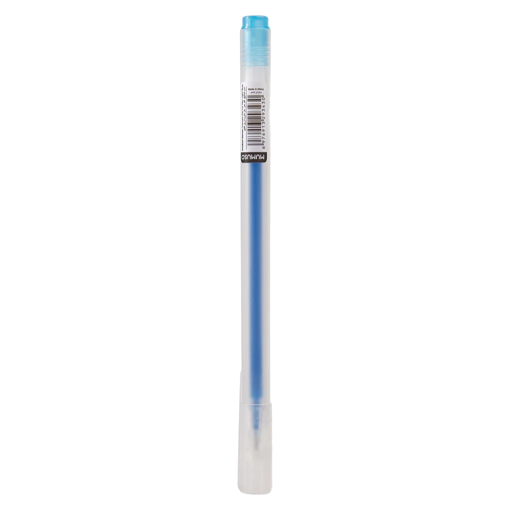 MUMUSO Gel-Tintenstift mit feiner Spitze, hellblau – idealer Gel-Tintenstift für Schule und präzises Schreiben.