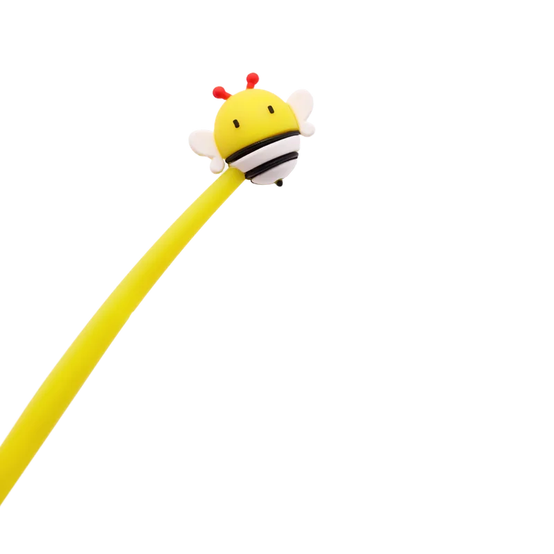 mumuso_gelstift_biene_gelb_3.webp MUMUSO Gelstift mit Biene, Gelb – origineller Gelstift Schreibwaren für Schule und Büro, ideal als Geschenkidee.