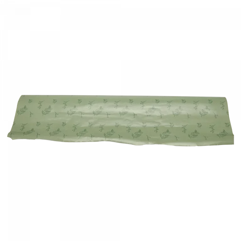 MUMUSO Geschenkpapier mit Pflanzen-Print, 70x140 cm (Grün) – hochwertiges Geschenkpapier für stilvolle Geschenkverpackung.