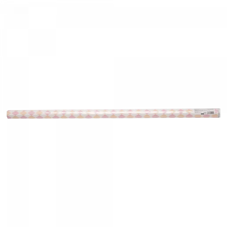 MUMUSO Geschenkpapier mit Rauten, 70×140 cm, rosa – dekoratives Verpackungspapier für Geschenke zu jedem Anlass.