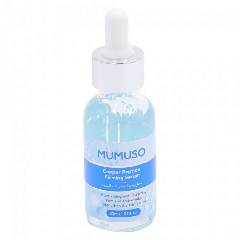 MUMUSO Gesichtsserum mit Kupferpeptid, 30 ml (Blau) – feuchtigkeitsspendendes Serum, ideal für die Hautbarriere und empfindliche Haut.