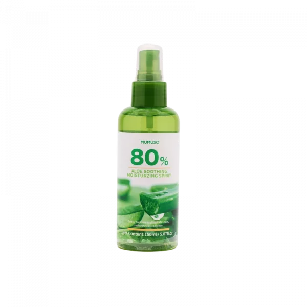 MUMUSO Gesichtsspray mit Aloe Vera, 150 ml (Grün) – feuchtigkeitsspendendes Aloe Vera Spray für empfindliche Haut.
