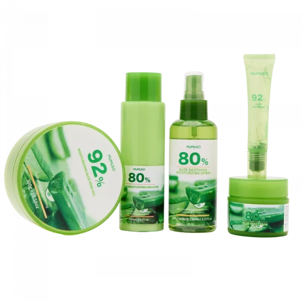 MUMUSO Gesichtsspray mit Aloe Vera, 150 ml (Grün) – feuchtigkeitsspendendes Aloe Vera Spray für empfindliche Haut.