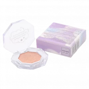 MUMUSO Glitter Monochrome Lidschatten Honey Beach, kompakt (Gold) – schimmernder Lidschatten mit Glitzereffekt für strahlendes Augen-Make-up.