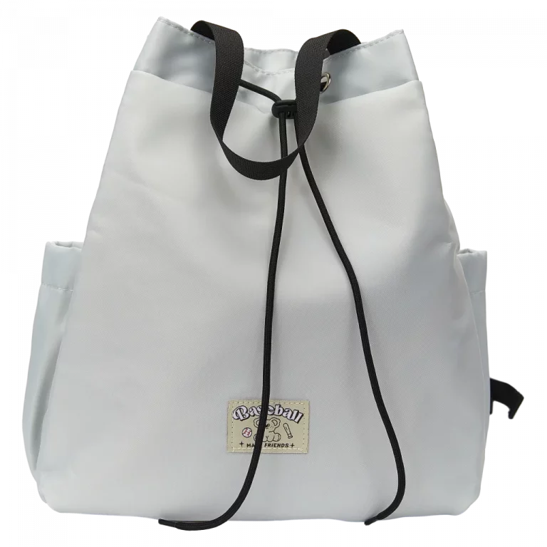 MUMUSO Rucksack aus Nylon, viel Stauraum (Weiß) mit Koala, praktischer Begleiter für Schule oder Alltag.