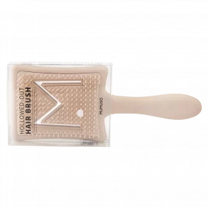 MUMUSO Haarbürste aus ABS-Kunststoff mit luftdurchlässigem Bürstenkopf, rosa – Haarbürste für alle Haartypen.