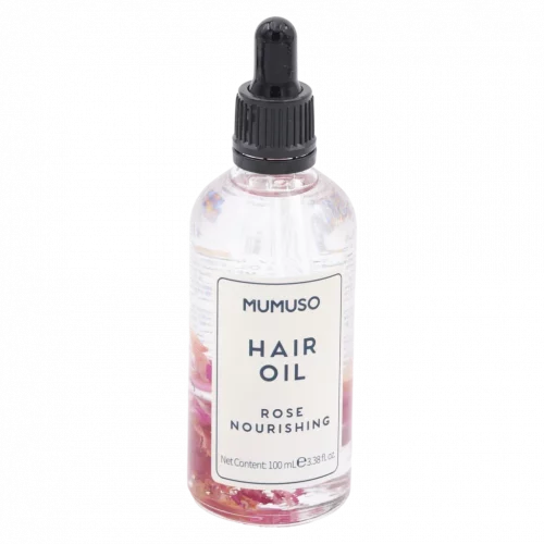 MUMUSO Haaröl mit Rosenblüten, 100 ml – pflegendes Haaröl für geschmeidiges Haar und intensive Haarpflege.