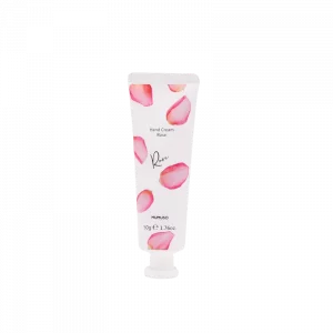MUMUSO Handcreme mit Rosenduft, 50 g Tube in Weiß/Rosa – pflegende Handcreme für trockene Haut und empfindliche Hände.