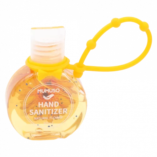 MUMUSO Handdesinfektionsgel mit Kamille, 30 ml (Gelb) – praktisches Handdesinfektionsgel für unterwegs mit angenehmem Duft.