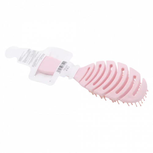 MUMUSO hohle Haarbürste für Volumen (Rosa) aus PP und Nylon – sanfte Haarbürste für Frauen, ideal zum täglichen Stylen.