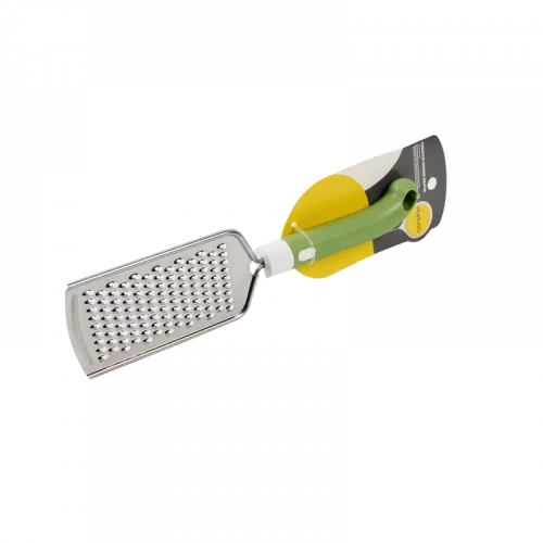 MUMUSO Ingwerreibe aus Edelstahl und Polypropylen, ergonomischer Griff (Grün) – praktischer Küchenhelfer für Ingwer.