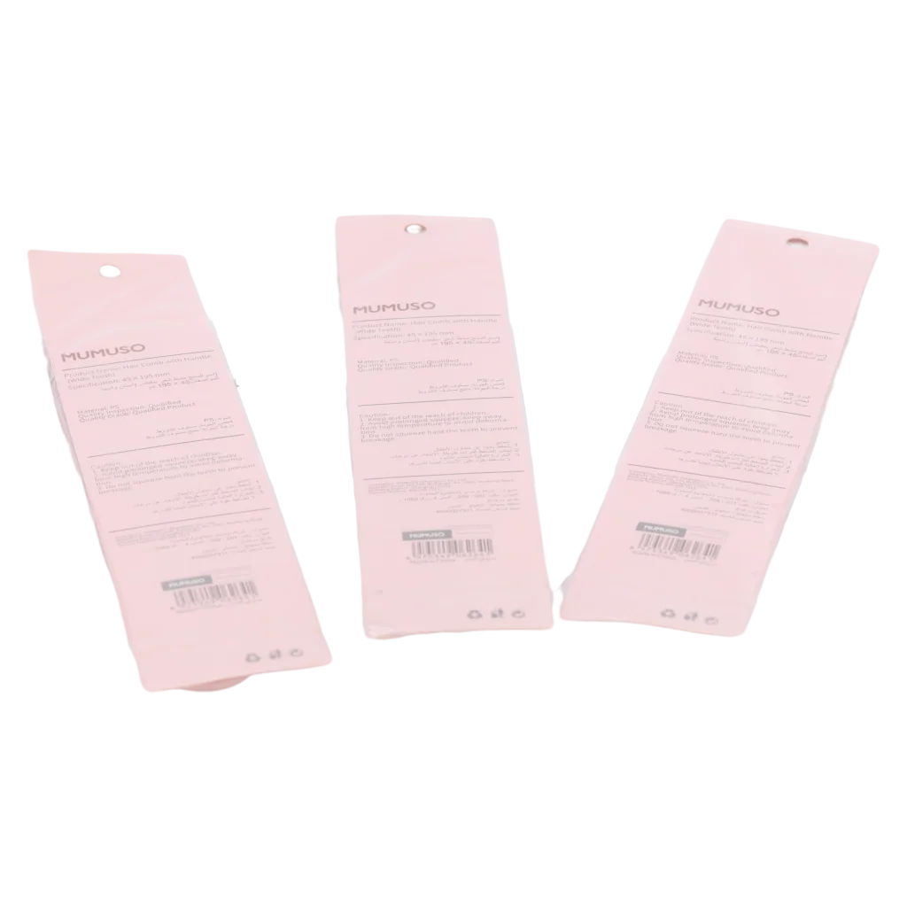 mumuso_kamm_breite_zaehne_blume_kunststoff_gelb.webp MUMUSO Kamm mit breiten Zähnen, Kunststoff, gelb mit Blume – ideal für Haarpflege und sanftes Entwirren nasser Haare.