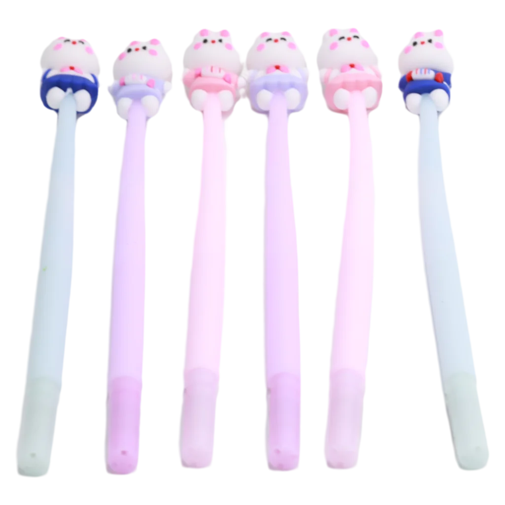 mumuso_kugelschreiber_hase_pastellblau_3.webp MUMUSO Kugelschreiber mit Hasen, pastellblau – dekorativer Kugelschreiber für Kinder mit Tier-Print, ideal für Schule.