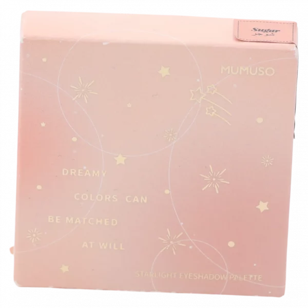 MUMUSO Lidschattenpalette mit Schimmer-Effekt, 4 Farben (Rosa) – vielseitige Lidschattenpalette für kreatives Augen Make-up.