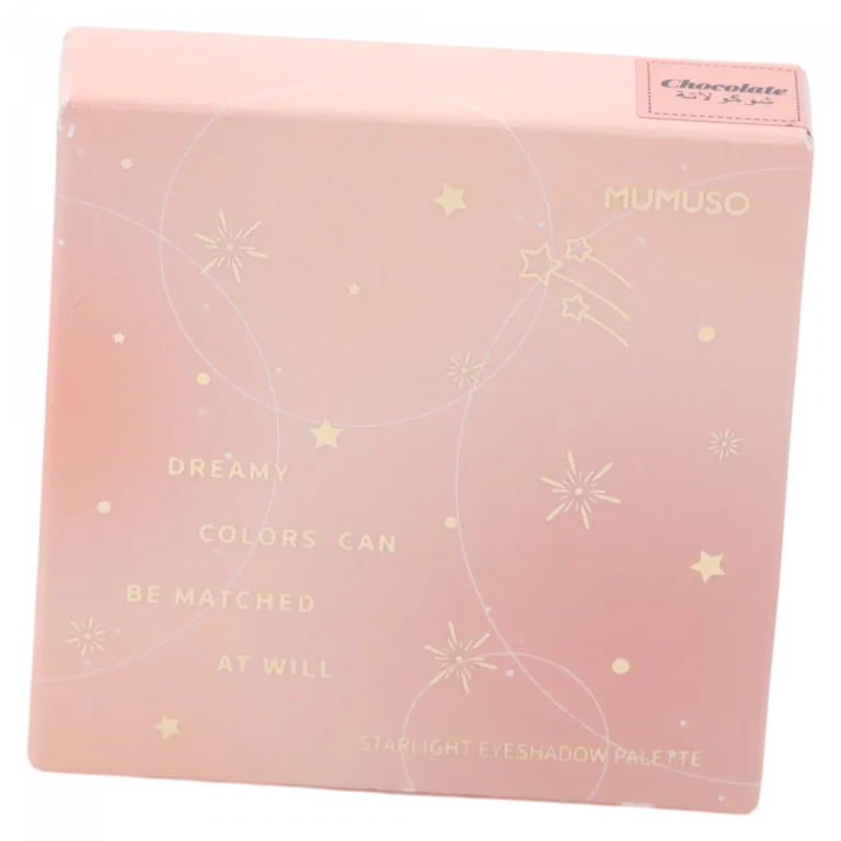 MUMUSO Lidschattenpalette Starlight, 4 Farben mit cremiger Textur (Chocolate) – ideales Augen Make-up für natürliche Looks.