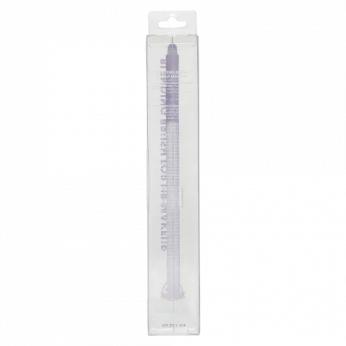 MUMUSO Lippenpinsel zum Ausblenden für natürliches Lippen-Make-up (Lila) – präziser Make-up Pinsel für Lippen.