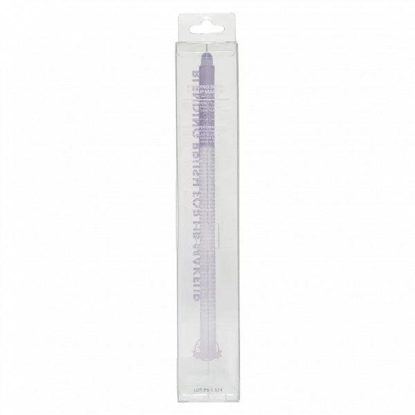 MUMUSO Lippenpinsel zum Ausblenden für natürliches Lippen-Make-up (Lila) – präziser Make-up Pinsel für Lippen.