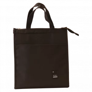 MUMUSO Lunchbag aus Polyester mit großem Fassungsvermögen in Schwarz – praktische Tasche für Mittagessen unterwegs.