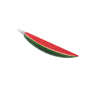 MUMUSO magnetischer Kugelschreiber mit Wassermelonen-Optik (Rot/Grün) – einzigartiger Kugelschreiber für kreative Schreibwaren.