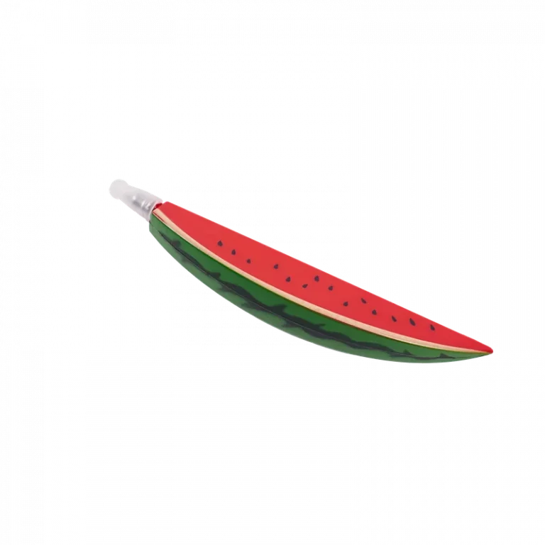 MUMUSO magnetischer Kugelschreiber mit Wassermelonen-Optik (Rot/Grün) – einzigartiger Kugelschreiber für kreative Schreibwaren.