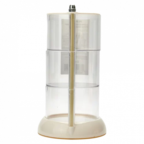 MUMUSO 3-lagiger Make-up Organizer aus Kunststoff, drehbar, transparent – Kosmetik Aufbewahrung mit drei Ebenen.