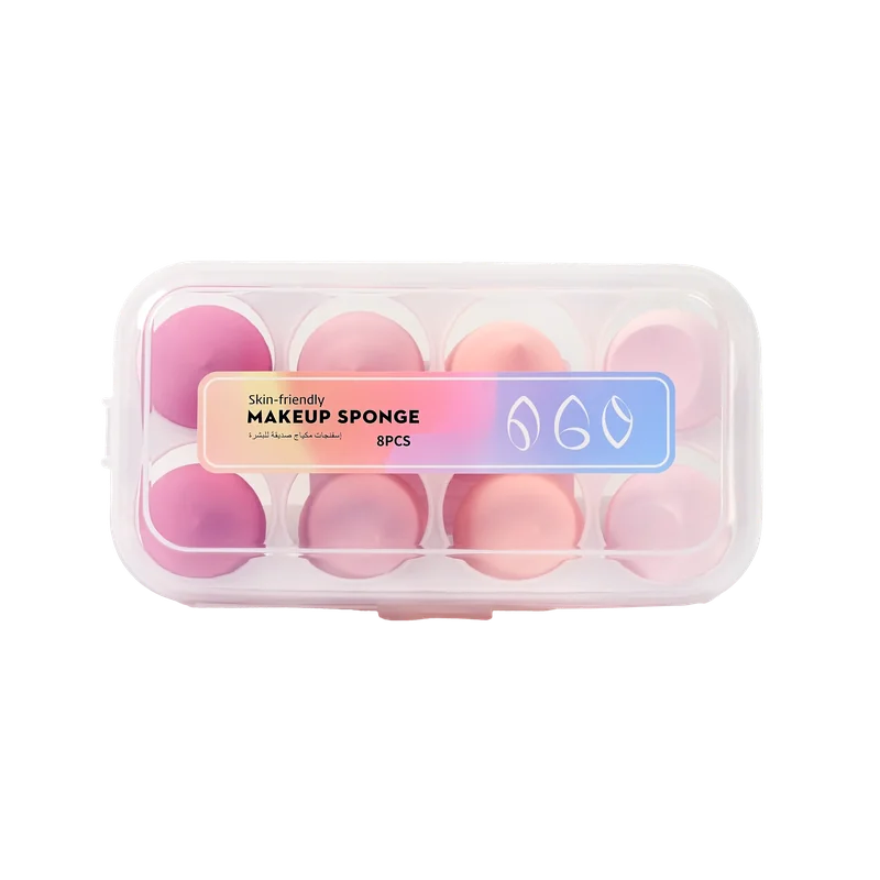 mumuso_make-up_schwaemme_polyurethan_8er-pack_rosa.webp MUMUSO Make-up Schwämme, 8er-Pack aus Polyurethan (Rosa) – Make-up Schwamm Set für empfindliche Haut.