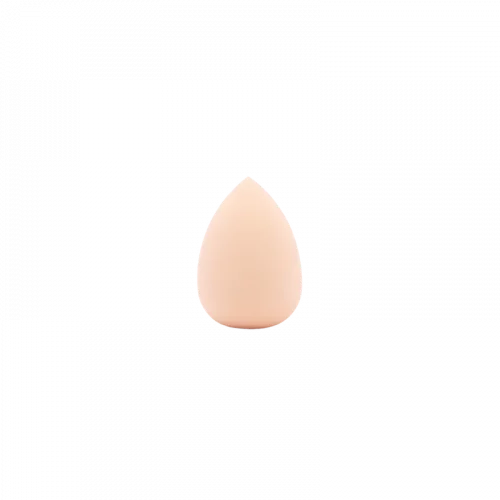 MUMUSO Make-up Schwamm in Tropfenform mit Aufbewahrungsbox, hautfarben – Kosmetik Sponge für Foundation unterwegs.