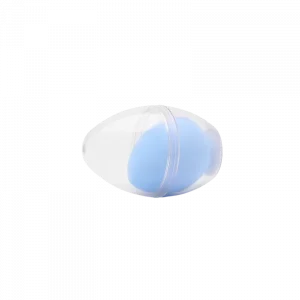MUMUSO Make-up Schwamm Wassertropfenform mit Aufbewahrungsbox, hellblau – vielseitiger Beauty Schwamm für Foundation.