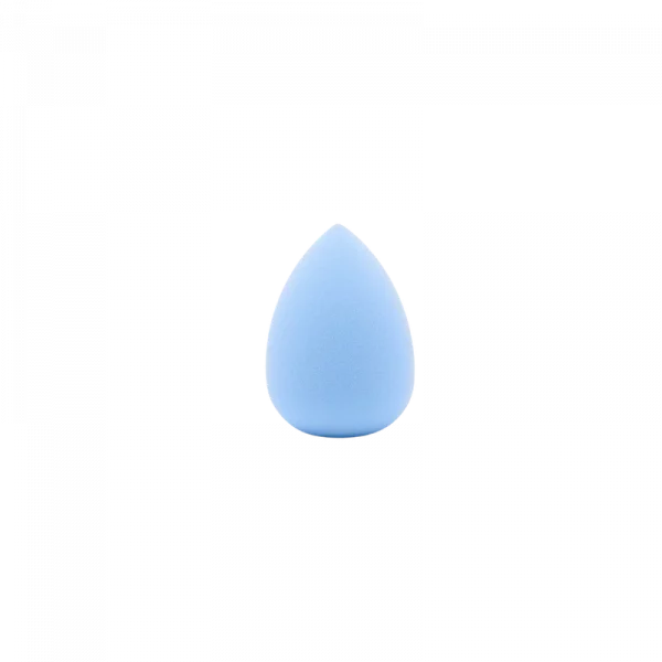 MUMUSO Make-up Schwamm Wassertropfenform mit Aufbewahrungsbox, hellblau – vielseitiger Beauty Schwamm für Foundation.
