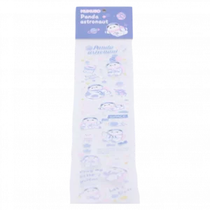 MUMUSO Masking Tape, dekoratives Klebeband mit Panda als Astronaut, mehrfarbig – ideal für kreatives Basteln.