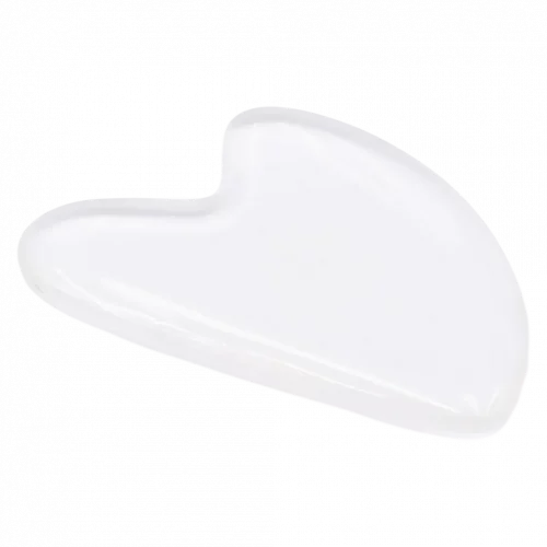 MUMUSO Massage-Tool transparent – ergonomisches Gesichts- und Akupressur Werkzeug für Hautpflege, ideal zur Entspannung.