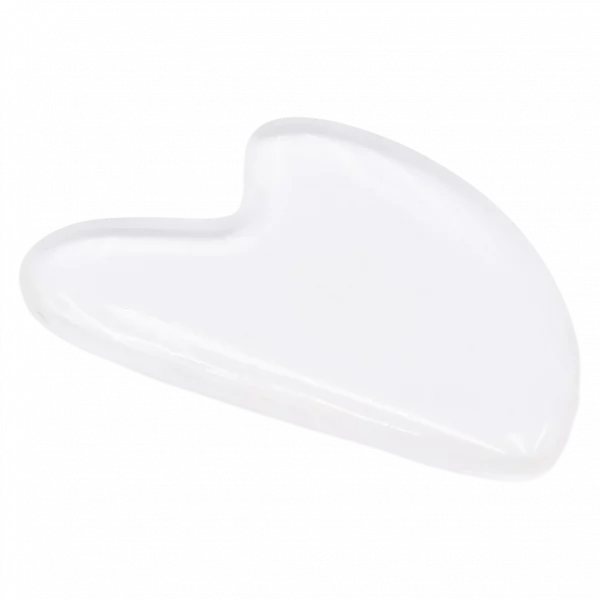 MUMUSO Massage-Tool transparent – ergonomisches Gesichts- und Akupressur Werkzeug für Hautpflege, ideal zur Entspannung.