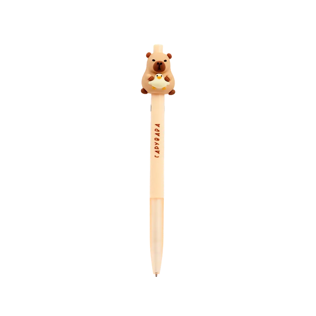 mumuso_mechanischer_bleistift_capybara_beige.webp MUMUSO mechanischer Bleistift mit Capybara, beige – originelles Schreibwaren-Highlight für Schule und Alltag.