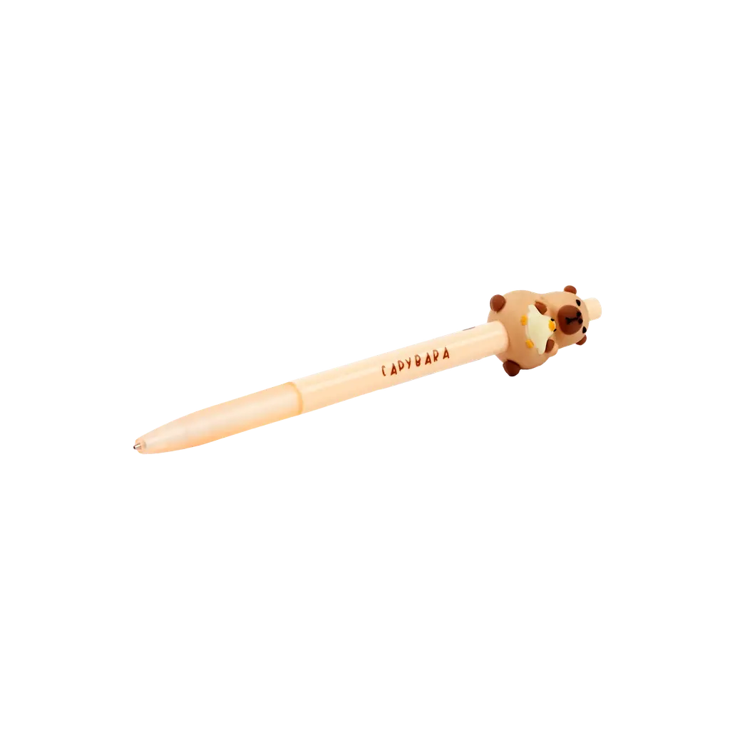 mumuso_mechanischer_bleistift_capybara_beige_2.webp MUMUSO mechanischer Bleistift mit Capybara, beige – originelles Schreibwaren-Highlight für Schule und Alltag.