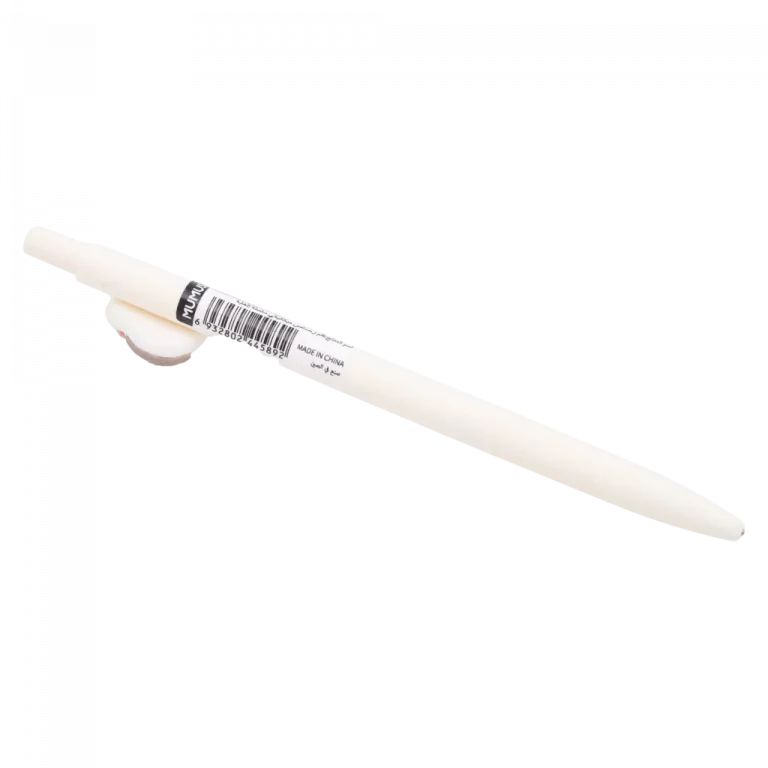MUMUSO mechanischer Bleistift aus der Forest Kollektion, cremefarben, mit Tierkopf – Bleistift mechanisch für Schreibwaren.