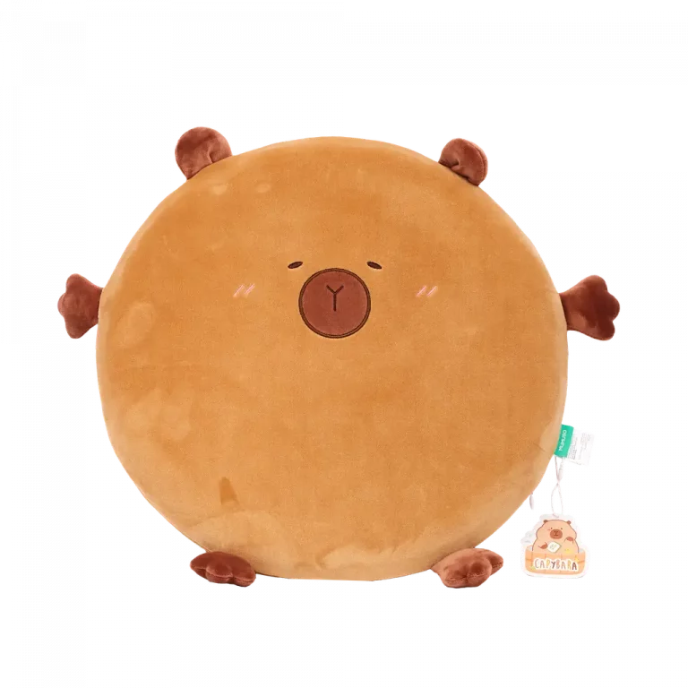 MUMUSO Memory Foam Sitzkissen Capybara, ergonomisch und weich, Braun – Sitzkissen für Stuhl oder Sofa.