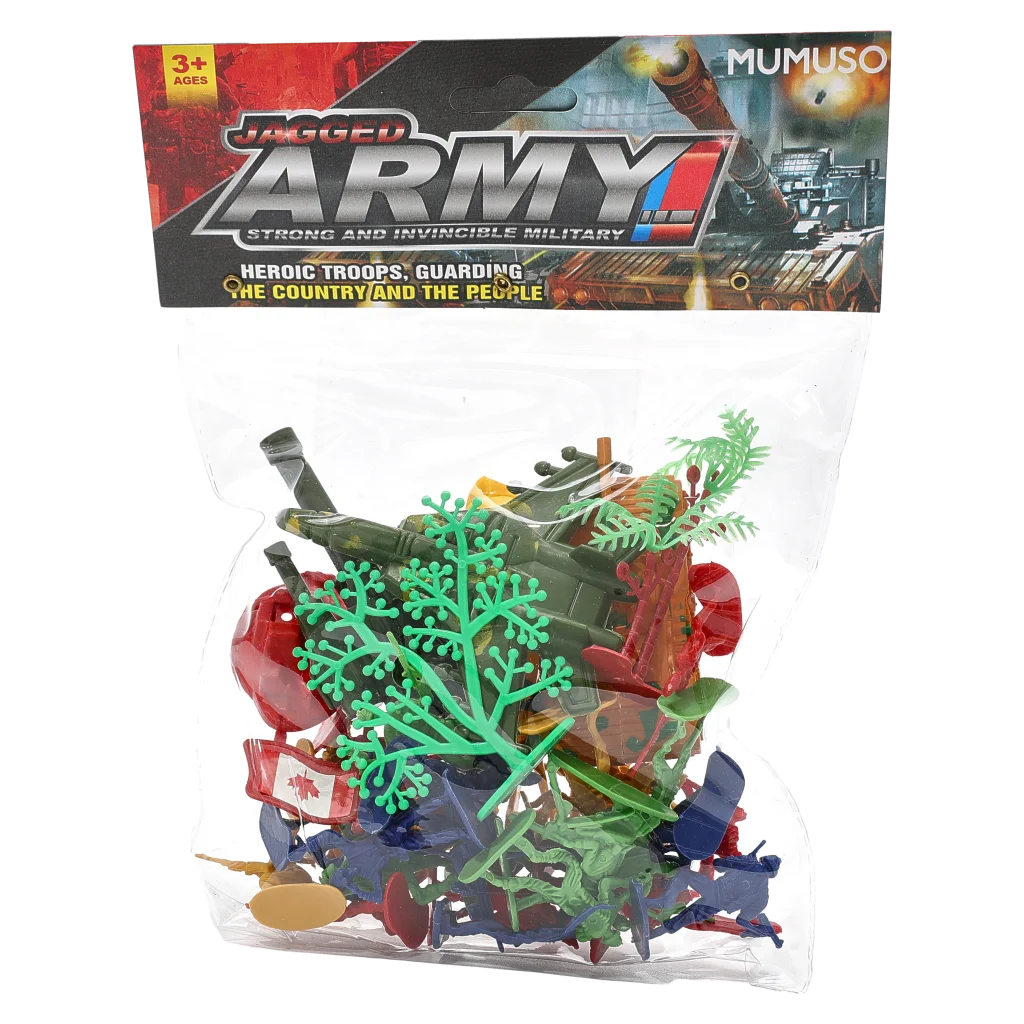 mumuso_militaerfiguren-set_43-teilig_pp_mehrfarbig.webp MUMUSO Militärfiguren-Set für Kinder aus PP, 43-teilig, Mehrfarbig – kreatives Kinderspielzeug zum Rollenspiel.