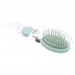 MUMUSO Mini Haarbürste aus ABS+TPR, Air Cushion, grün – schonende Pflege für unterwegs und sanftes Entwirren.