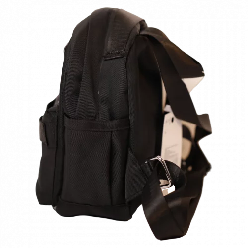 MUMUSO Mini-Rucksack für Kinder in Schwarz, kompakt und leicht – vielseitiger Kinder Rucksack für Ausflüge.
