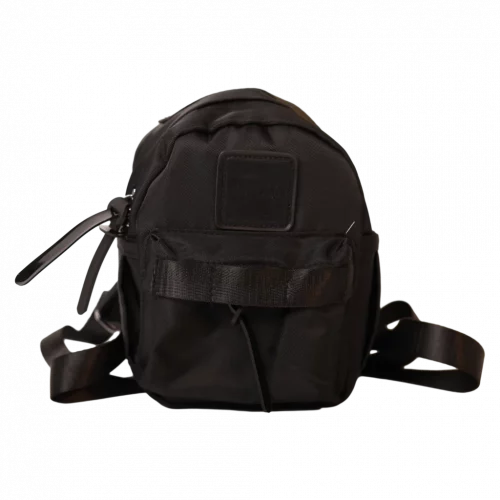 MUMUSO Mini-Rucksack für Kinder in Schwarz, kompakt und leicht – vielseitiger Kinder Rucksack für Ausflüge.
