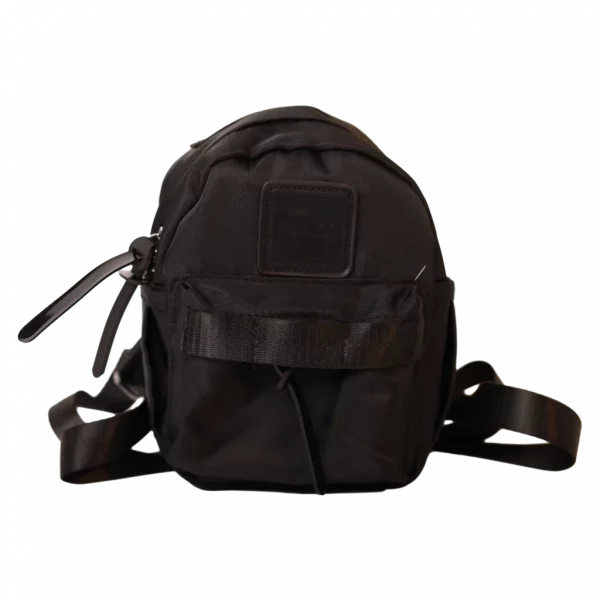 MUMUSO Mini-Rucksack für Kinder in Schwarz, kompakt und leicht – vielseitiger Kinder Rucksack für Ausflüge.