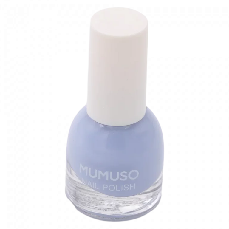 MUMUSO Nagellack mit cremiger Textur, 54,5 ml in Hellblau – moderner Nagellack für natürlich gepflegte Nägel.
