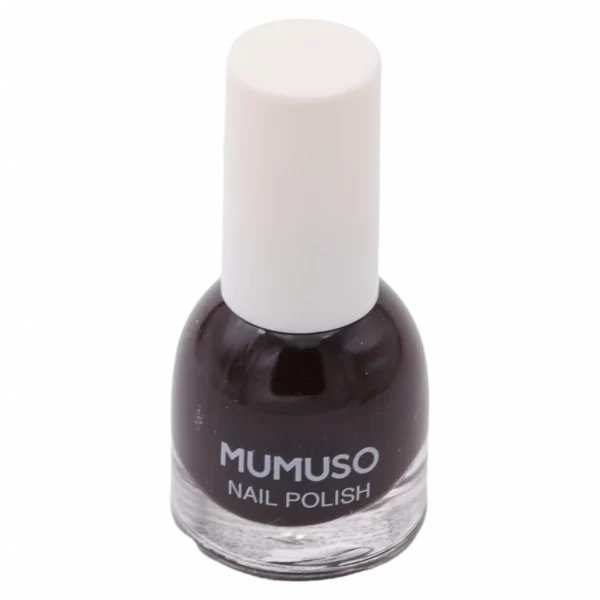 MUMUSO Nagellack für elegante Nägel, 54,5 g (Dunkelbraun) – langanhaltender Nagellack Dunkelbraun für gepflegte Nägel.