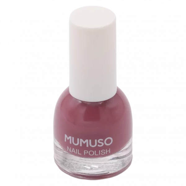 MUMUSO Nagellack für Nägel, 54,5 g (Dunkelrot) – langanhaltender Nagellack in Dunkelrot-Bohnenfarbe für elegante Nägel.