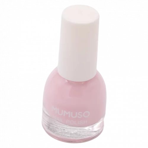 MUMUSO Nagellack mit sanftem Finish, 54,5 g (Rosa) – Nagellack für natürliche Nägel in dezentem Rosaton.