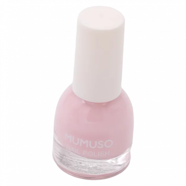 MUMUSO Nagellack mit sanftem Finish, 54,5 g (Rosa) – Nagellack für natürliche Nägel in dezentem Rosaton.