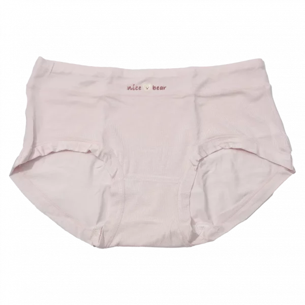 MUMUSO Panty Unterwäsche für Damen mit nice bear Print in Rosa – bequeme Damenunterwäsche für empfindliche Haut.