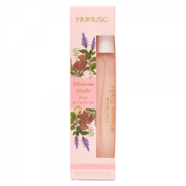 MUMUSO Parfüm Damen Blossom Night Series mit Rose und Patchouli, 56,8 ml (Rosa) – blumiges Damenparfüm für den Alltag.