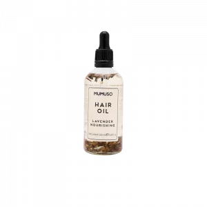 MUMUSO Haaröl mit Lavendelblüten, 100 ml – pflegendes Haaröl für Haarpflege, ideal für trockenes und strapaziertes Haar.